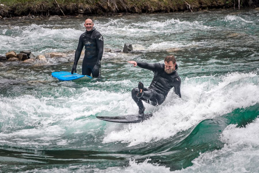 River Surfing in Calgary and Kananaskis